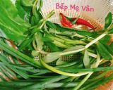 Hình bước làm 3 của món Canh chua tôm rau nhút