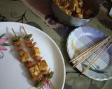 A picture of step 2 of TawaPaneerTikka.