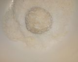 A picture of step 2 of Coconut biscuits.