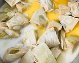 Hình bước làm 3 của món Giò kho mít non nước cốt dừa