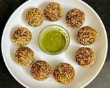 A picture of step 5 of Moong Sprouts Falafel Bowl(healthy & protein pack).