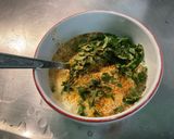 Une image de l'étape 12 de Courgettes jaunes grillées sauce crème,feta, menthe.