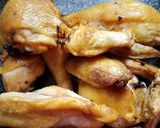 A picture of step 4 of Salt baked chicken 盐焗鸡.