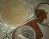 Foto langkah ke 3 dari resep Lumpia sayur ayam simple.