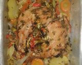 Foto del paso 4 de la receta: Pollo al Horno Con Vegetales