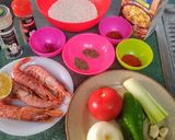 Foto del paso 1 de la receta: Risotto de gambones 🦐 con especies