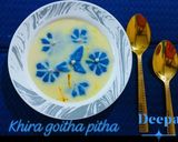 A picture of step 11 of Khira Gaitha Pitha.