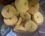 A picture of step 1 of Plantain puff puff.