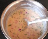 A picture of step 2 of Instant Sattu Dosa.