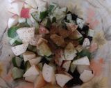 A picture of step 6 of Apple Chana Chaat.
