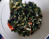 Foto langkah ke 4 dari resep Tumis Daun Pepaya Plus.