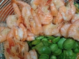 Balado kentang Udang+Pete