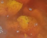A picture of step 2 of Maghaz Masala or Brain Masala.