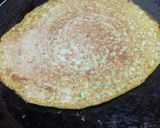A picture of step 5 of Spinach Moong Dal Chilla.