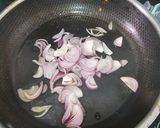 Gambar langkah 4 resipi Loh Mai Gai (Pulut Ayam Kukus).