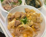 รูปขั้นตอนการทำที่ 5 ของ โอยาโกะด้ง (ข้าวหน้าไก่ญี่ปุ่น)