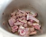A picture of step 3 of Aloo Goasht.
