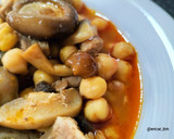Foto del paso 6 de la receta: Garbanzos con secreto y setas variadas sabor Cookpad