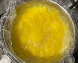 A picture of step 6 of Mimosa Muffins 💛.