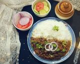 A picture of step 8 of Rajma Chawal.