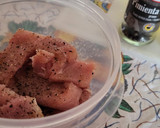Foto del paso 3 de la receta: Brochetas de solomillo de cerdo y champiñones