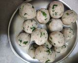 फराली चटनी बडा (Farali chutney bada recipe in hindi) रेसिपी चरण 4 फोटो