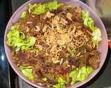 Foto langkah ke 4 dari resep Salad Sayur Daging Qurban.