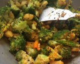 A picture of step 5 of Broccoli Curry.