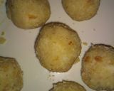 A picture of step 1 of Thandai rainbow ball.