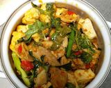 Foto langkah ke 5 dari resep Minggu ceria bersama daging rica rica ulala.
