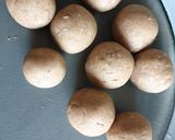 A picture of step 6 of Wholewheat instant gulab jamun.