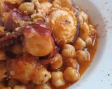 Foto del paso 4 de la receta: Garbanzos con pulpo
