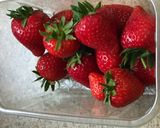 A picture of step 2 of Strawberry kebabs.