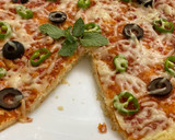 صورة لخطوة 8 من وصفة بيتزا الزهره 🍕 كيتو 💛