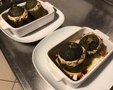 Une image de l'étape 15 de Courgettes rondes farcies ricotta et jambon blanc.