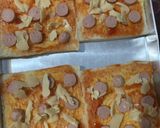 Foto langkah ke 2 dari resep Roti Bakar Sosis Keju Quick Melt.