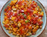 A picture of step 3 of Corn Salsa.