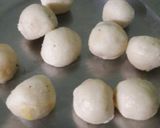A picture of step 13 of Suji Balls.