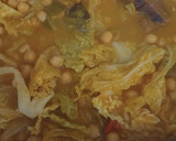 Foto del paso 7 de la receta: Garbanzos 🥄 con repollo 🥦y punta de jamón 🐽