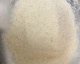 A picture of step 1 of Onion Upma.
