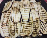 A picture of step 3 of Lighter Eggplant Parmigiana with Meat Sauce (Grilled Eggplant).