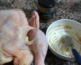 Foto del paso 1 de la receta: Pollo a un spiedo encubierto con guarnición - Gluten Free