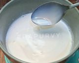 Foto langkah ke 3 dari resep Es Jelly Kelapa Merah Putih Creamy.