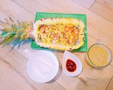 Hình bước làm 7 của món Cơm chiên khóm