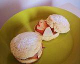 Foto del paso 9 de la receta: Scones dulces rellenos de mermelada y fruta