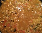 A picture of step 3 of Wah wah lobia.