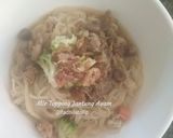 Foto langkah ke 4 dari resep Mie Topping Jantung Ayam.