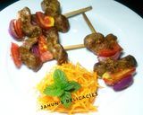 A picture of step 3 of Gizzard on a stick.