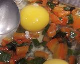 Foto del paso 2 de la receta: Mini Fainá con Verdeo y Morrón (Apto 👶 +6m)