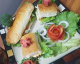 A picture of step 7 of Barbecue sub.